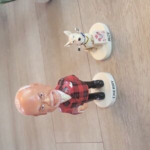 Don Cherry l bobbing head figure w dog Blue